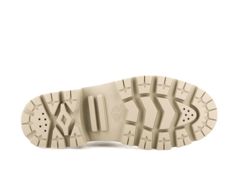 Palladium Pallabase Twill Bot Kadın Butternut | 03487XOQB