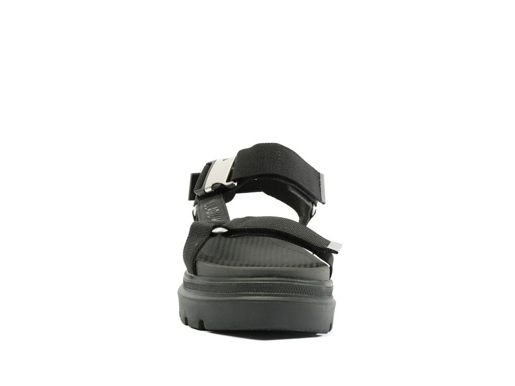 Palladium Pallacruise Strap Sandalet Kadın Siyah Siyah | 60172RWPO