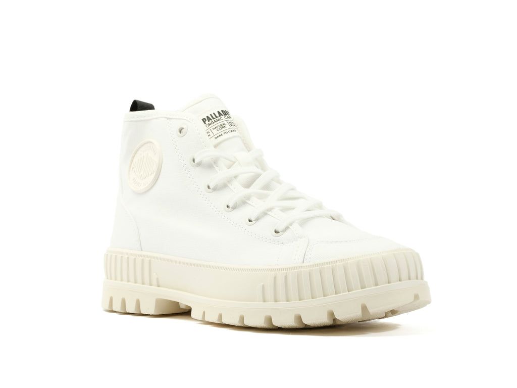 Palladium Pallashock Organic 2 Bot Erkek Beyaz | 53016HLVC