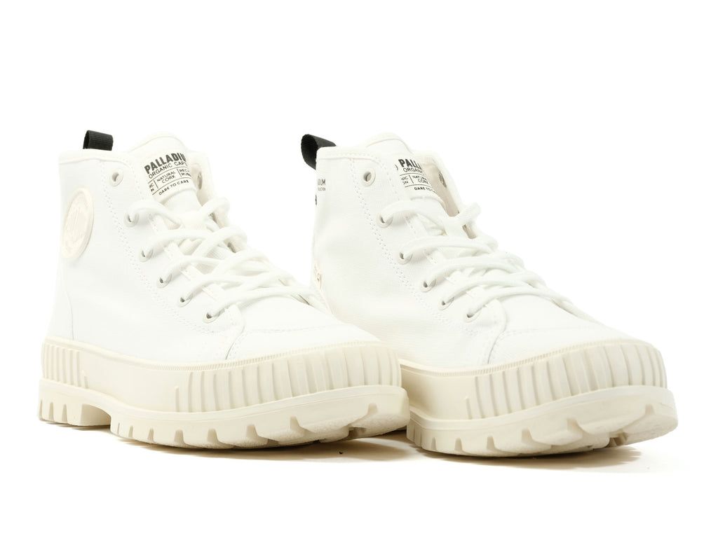 Palladium Pallashock Organic 2 Bot Kadın Beyaz | 46530TCBE