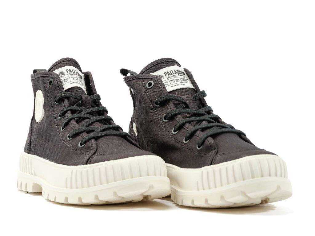 Palladium Pallashock Organic 2 Bot Kadın Siyah | 39681WZJK