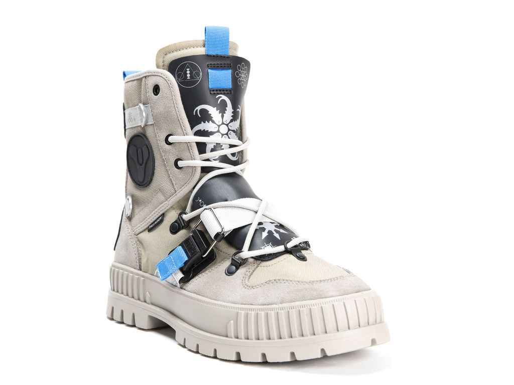 Palladium Pallashock X Destiny Bot Erkek Dune | 39180XZVL