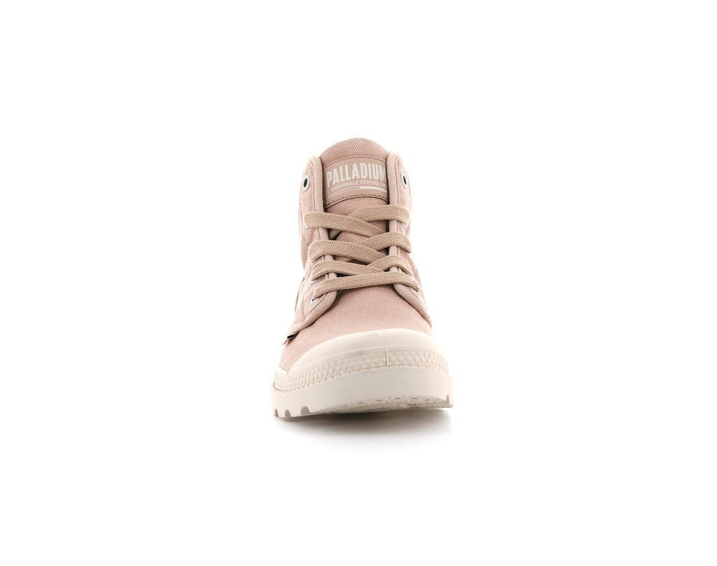 Palladium Pampa Hi Bot Kadın Pembe Koyu Kırmızı | 89564TMXH