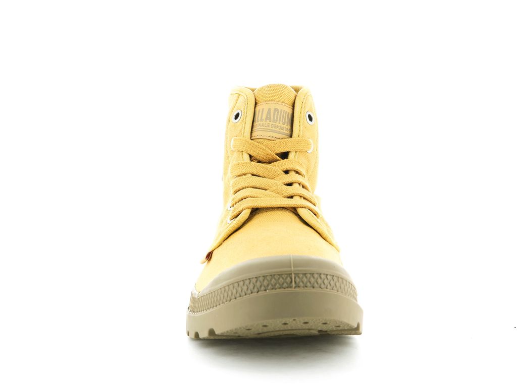 Palladium Pampa Hi Bot Kadın Turuncu Altın | 59710JZNT