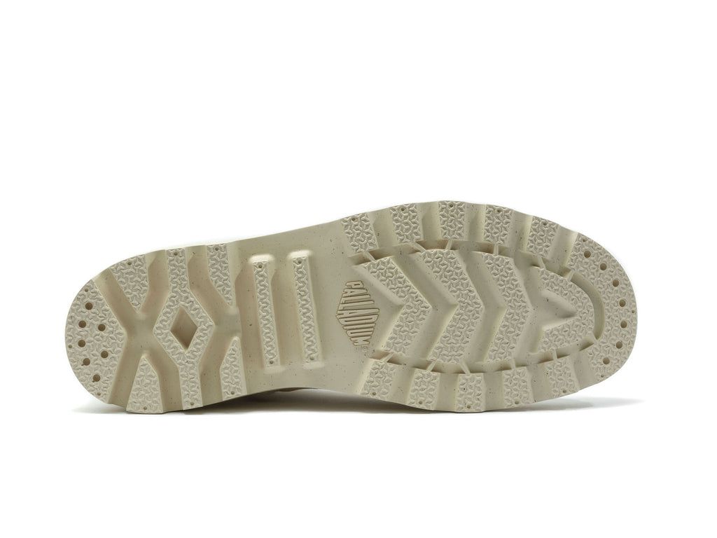 Palladium Pampa Hi Zip Organic Bot Kadın Sahara | 87214RZFQ
