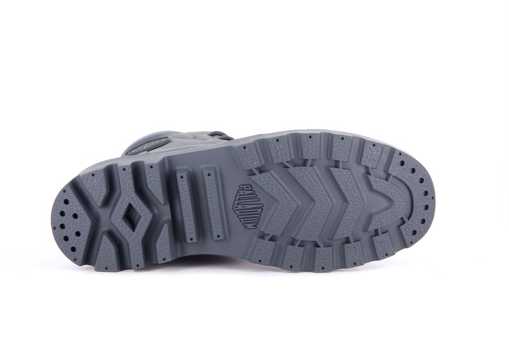 Palladium Pampa Sport Cuff Wps Bot Çocuk Koyu Gri | 76498QYMA