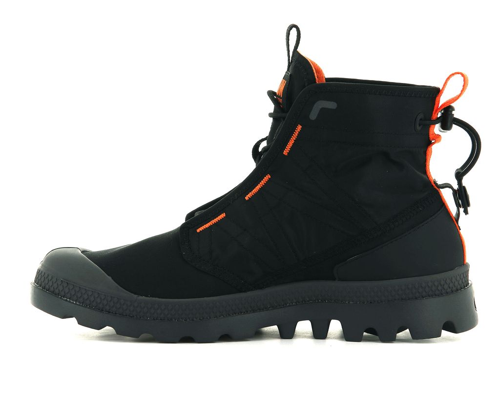 Palladium Pampa Travel Lite Bot Kadın Siyah Siyah | 37016SAFB