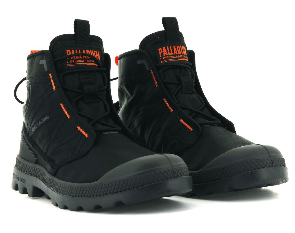 Palladium Pampa Travel Lite Bot Kadın Siyah Siyah | 37016SAFB