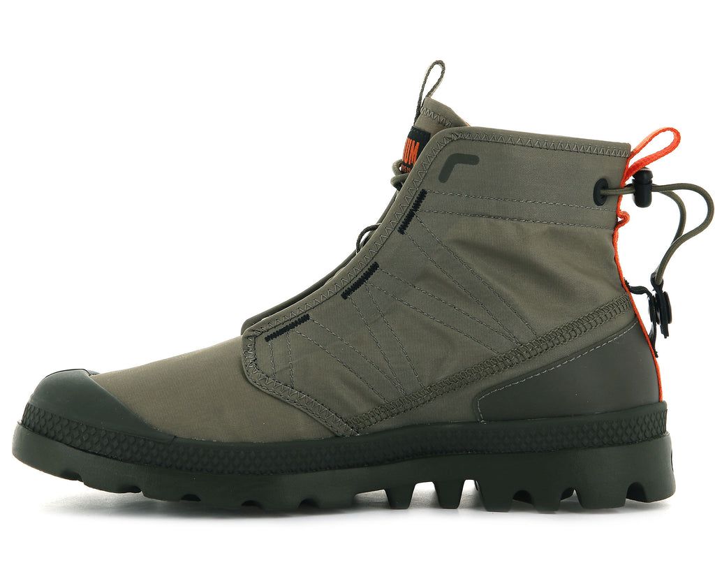 Palladium Pampa Travel Lite Bot Kadın Yeşil | 82796HEVD