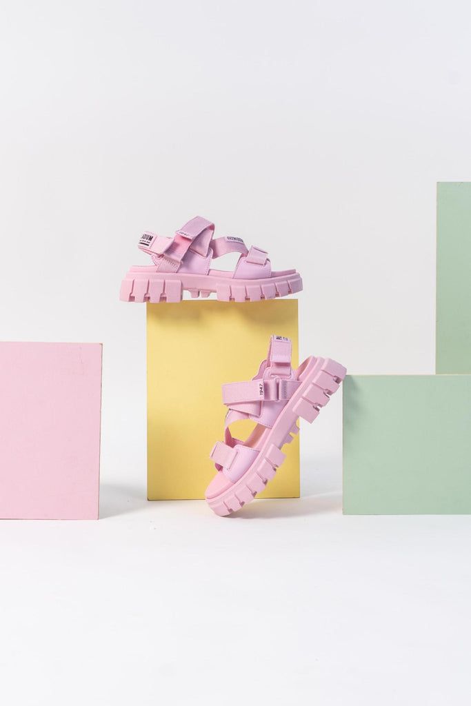 Palladium Revolt Sandal Mono Sandalet Kadın Pembe | 26804LFUH