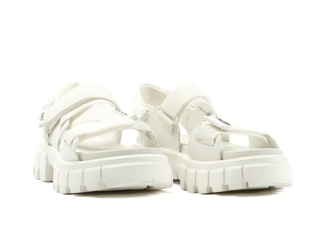 Palladium Revolt Sandal Mono Sandalet Kadın Beyaz | 97352EUBK